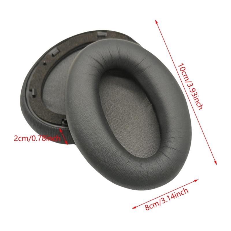 Replacement Protein Leather Earpads Ear Pad for MT6 Headphones Ear Cushions Earmuffs Ear Cover