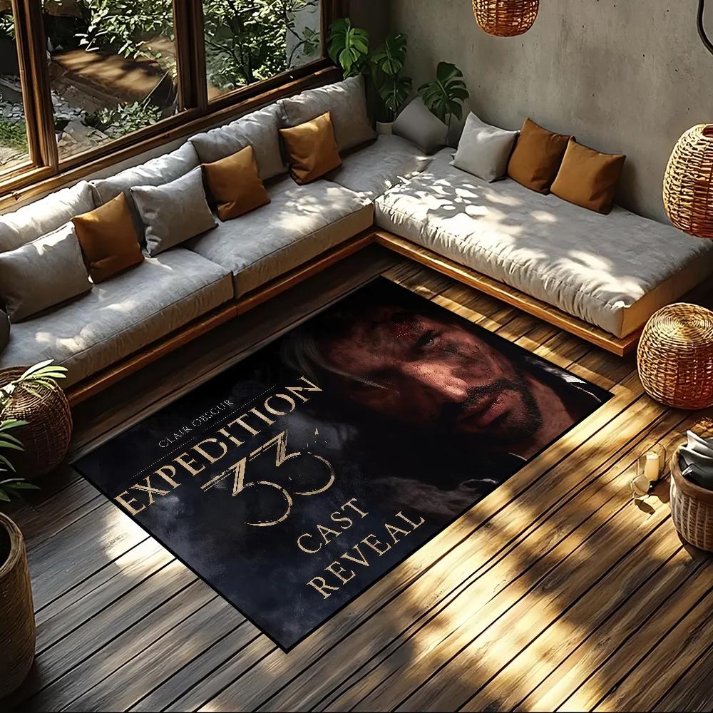 Gioco C-Clair Obscur Expedition 33 Piccolo Tappeto Comodino Cucina Bagno Soggiorno Casa Camera da Letto Tappetino Pavimento Zerbino