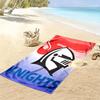 Newcastle Knights 2D Flat Print Beach Towel, Large Soft Quick Dry Towel for Beach Camping Swimming.NSTJ0928489
