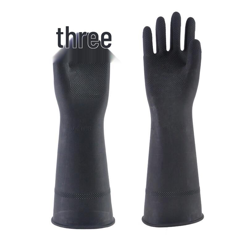 Beita Heavy-Duty Chemical-Resistant Natural Rubber Work Gloves