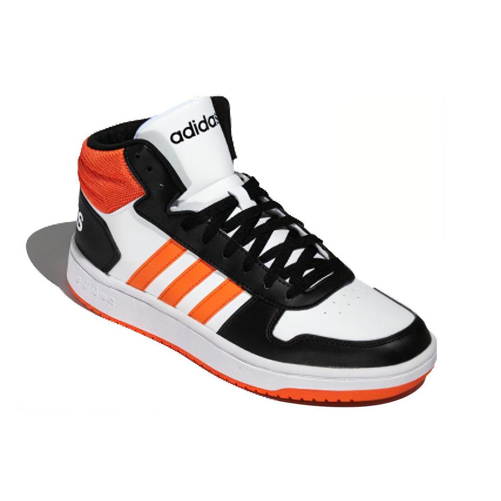 adidas Hoops 2.0 Mid 'Black Orange' FW5996