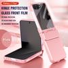Samsung Z Flip 8 Hinged Phone Case with Integrated Full Coverage Protection for Flip 7/6