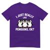 Penguin Art For Unisex Unisex Kids Penguin Animal Penguin Lover TShirt