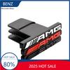 FBK3   Car For Mercedes benz AMG 3D ABS Mercedes Benz Logo AMG Grill Emblem Badge For Mercedes GLC G Class W204 W205 W212 W213 GT Model