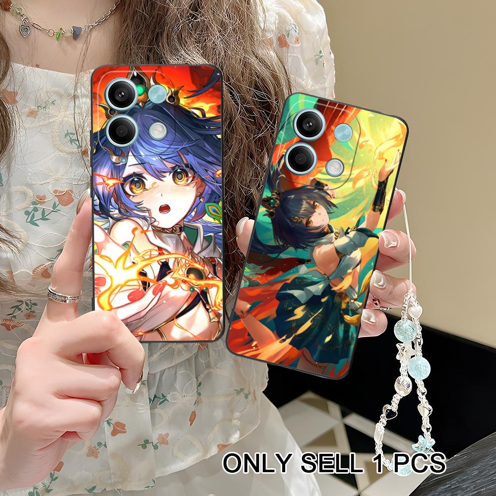 HSR Yunli Matte TPU Mobile Phone Case for POCO F8 F7 F6 F5 F4 F3 F2 Pro GT C75 C71 C65 C61 C40 Pro Ultra Colorful Cover