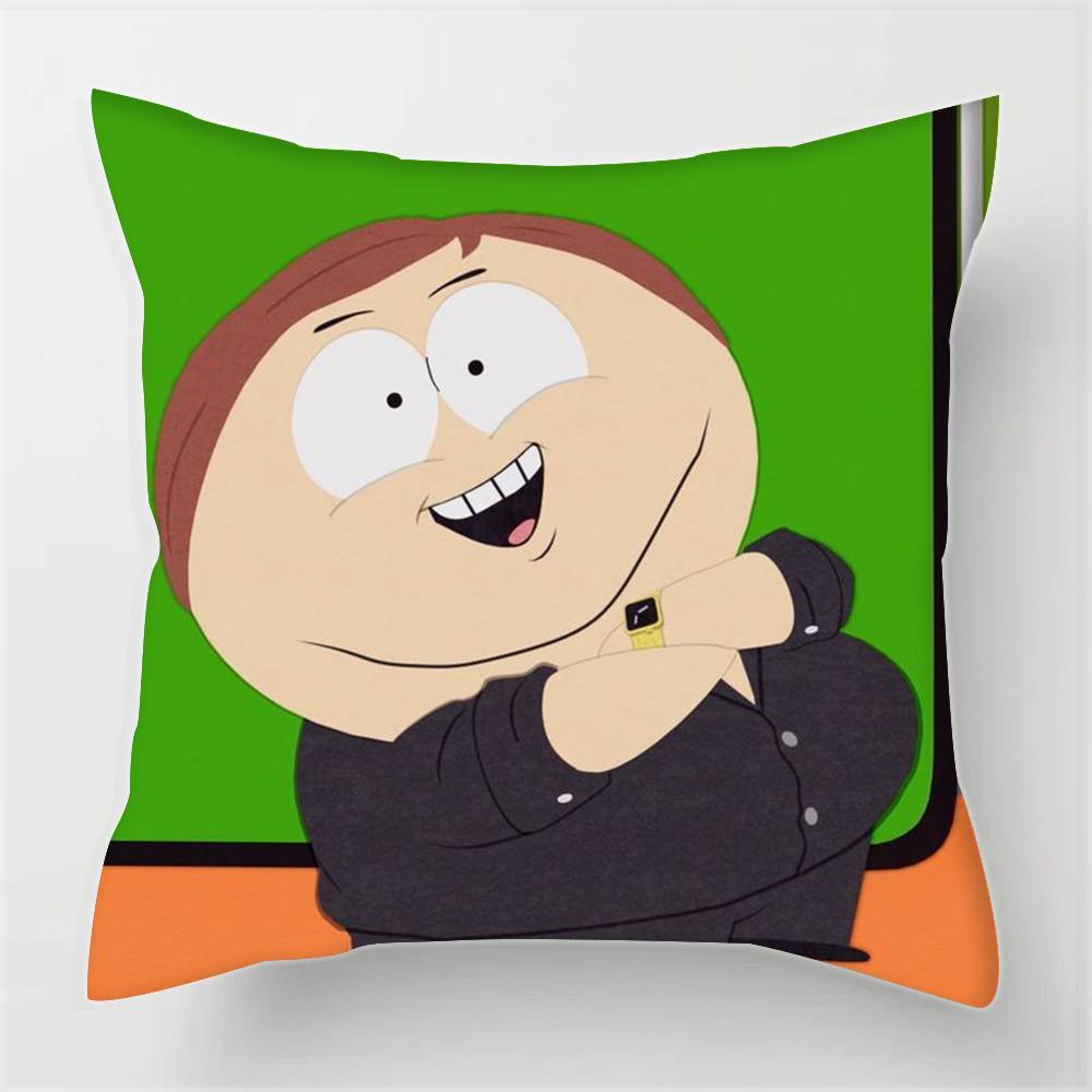 Movie S-South Parks Cartoon  Pillowcases Cushion Covers Living Room Sofas Home Decor Gifts