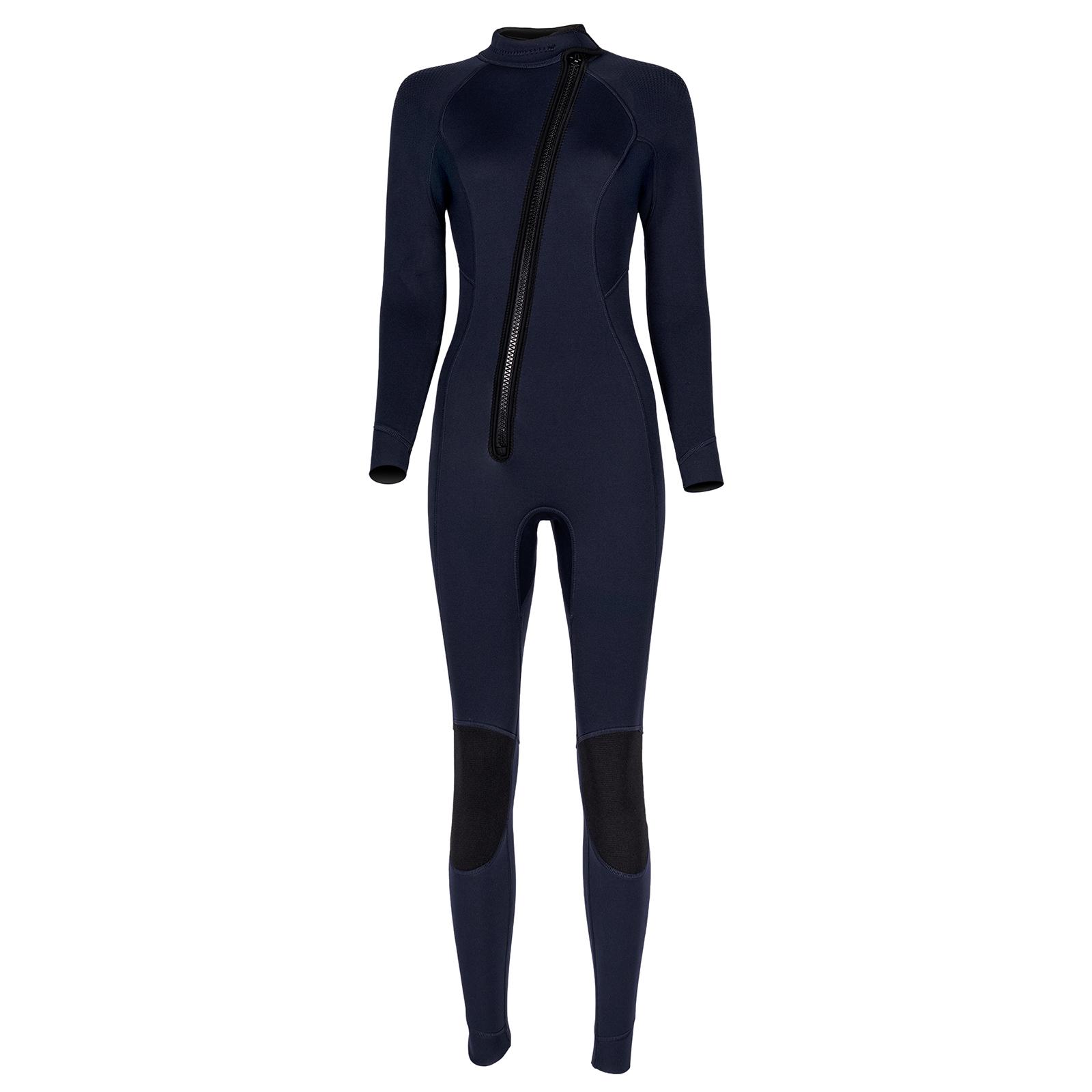 Women 3mm Neoprene One-Piece Thermal Wetsuit