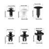 100Pcs Auto Fastener Clip Mixed Car Body Push Retainer Pin Rivet Bumper Door Trim Panel Fastener Kit Car Clips Box or Bag Packag