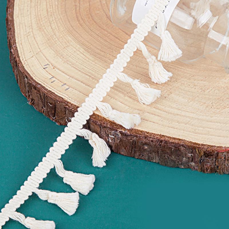 10 метров хлопчатобумажной нити бахрома кружевная отделка кисточка сделай сам швейная подушка диван занавеска скатерть одежда декор ручная работа сделай сам материал