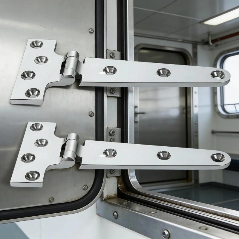 High Performances Marine T Hinge Make Of 316 Stainless Steel For Ship Window And Engine Covers Easy Installation Hinge