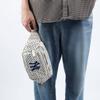 New MLB Monogram Collection Polyamide Crossbody Bag Sling Bag Fanny Pack Regular Unisex Ivory White 32BGC9941-50I