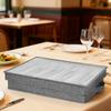1PC Flatware Utensil Storage Case 43*29*8cm Kitchenware Storage Box, Silverware Storage Box With Removable Lid Kitchen Parts