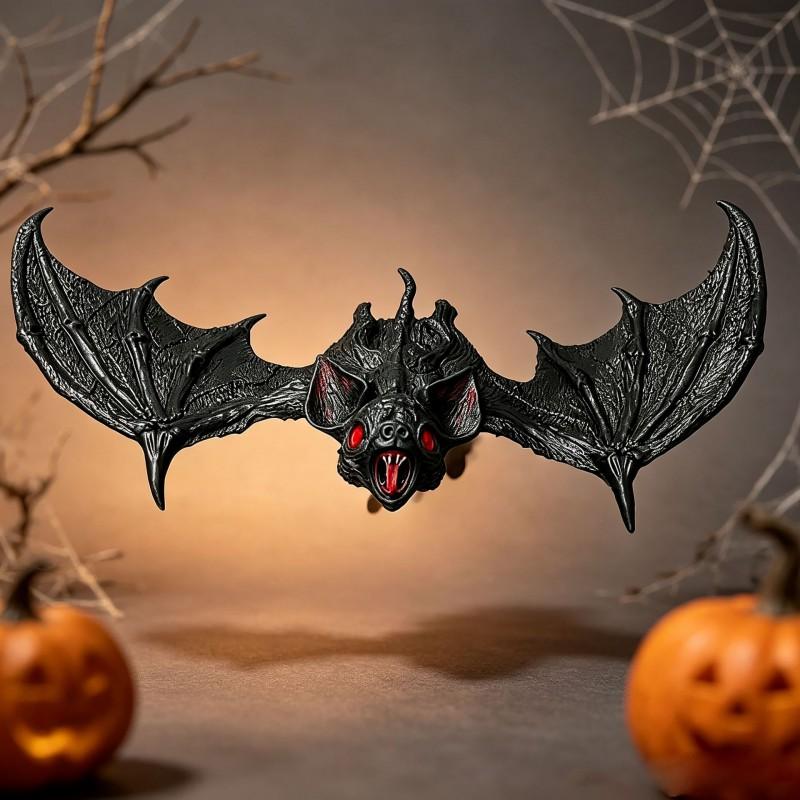 Halloween Large Small Fake Bat Decorations Spooky Horror Props Haunted House Party