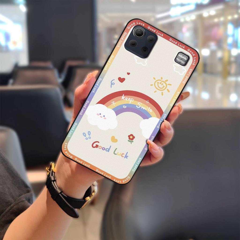 Cute Anti-dust Phone Case For LG K92 5G/Q92 TPU Cover Waterproof Full Wrap Shockproof Cartoon Durable Back Cover