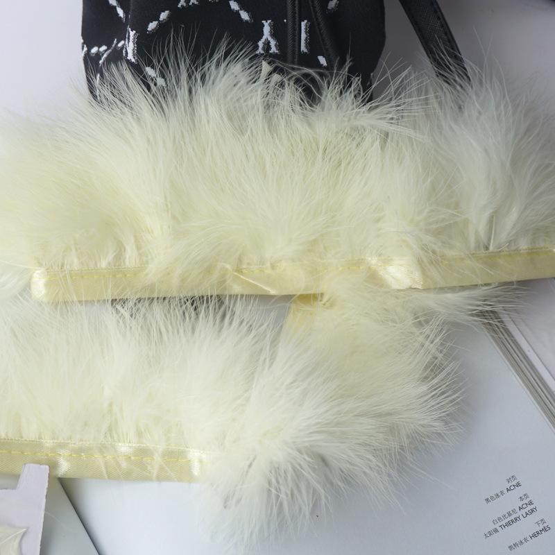 Colorful Vascular Velvet Feather Cloth Edge Cloth Strips Velvet Cloth Belt Clothing Accessories Diy Car Anti -Slip Mat Decoration Material 