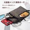HUAZHIMAO Genuine Leather Smartphone Case with Belt Waist Holds Two Small Shoulder Lightweight Smartphone Pouch for Smartphone Belt Compatible with