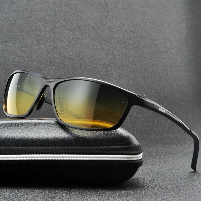 Brand Night Vision Goggles Driver Polarized Sunglasses For Men's Driving Glasses Vintage Outdoors Male Anti-Glare Eyeglasses NX