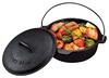 Captain Stag (CAPTAIN STAG) UG-3045 Cast Iron Dutch Oven, 20cm, No Seasoning Required, Perfect for Camping and Barbecuing
