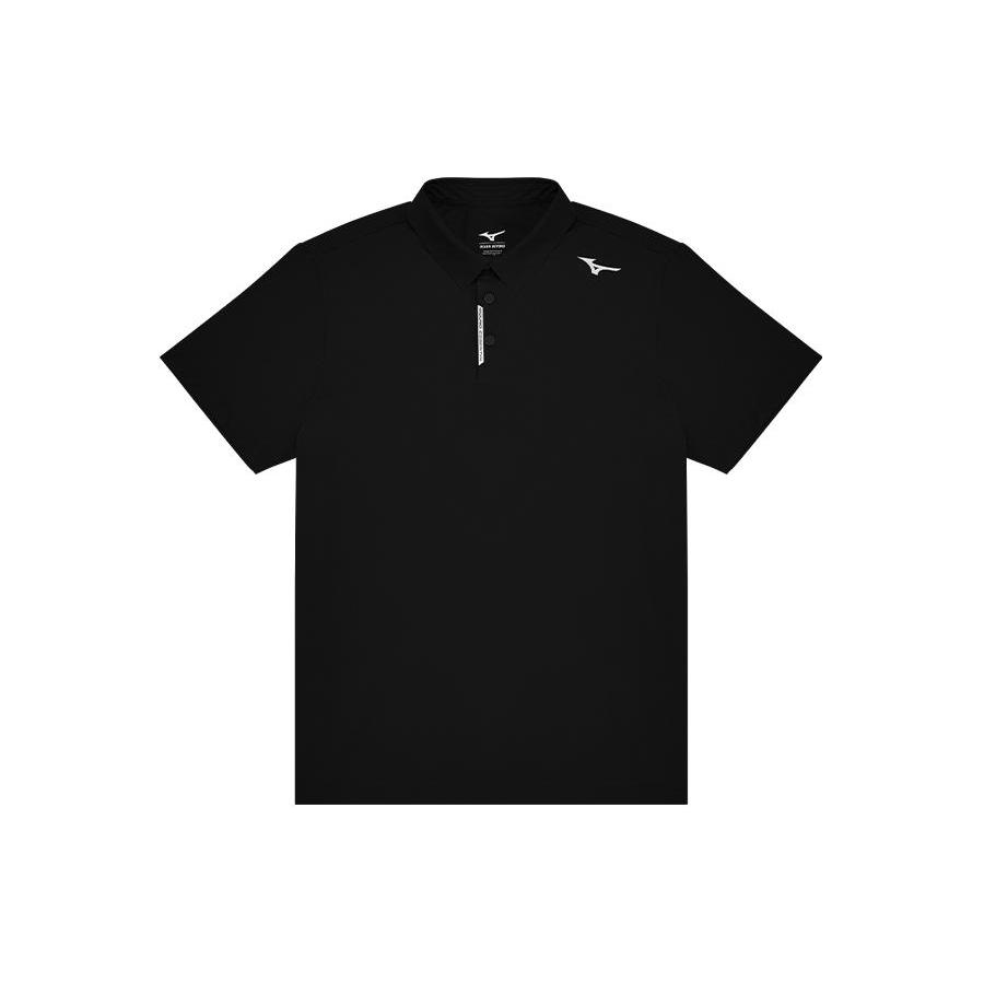 Mizuno ESSENTIAL Polo Shirt Men s Black K2CA41E2-09 XL
