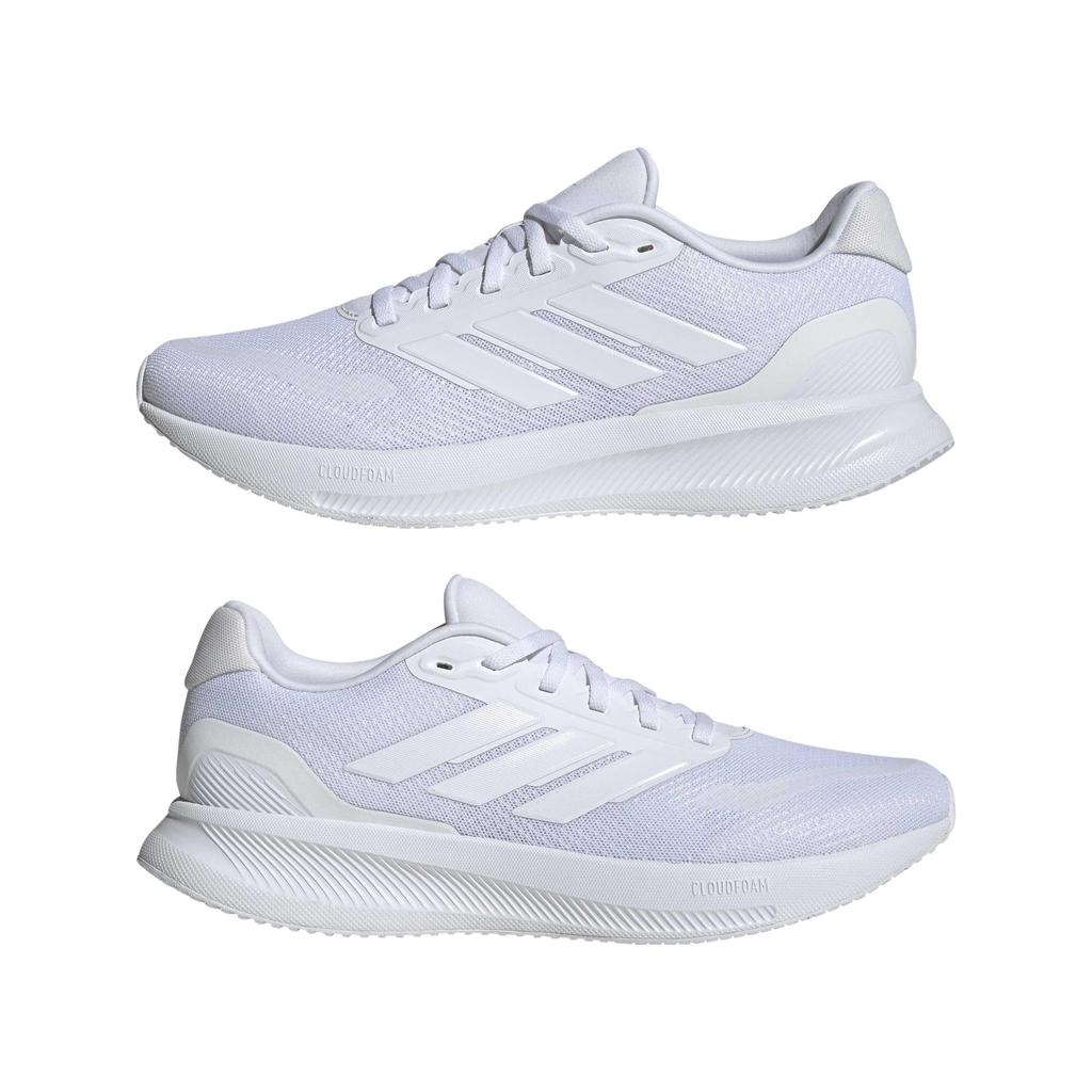 Adidas CORERUNNER 5 Running Unisex Footwear White Size cm Shoes, Adult, NKE45, White/Footwear White/Footwear (IH7757), 27.0
