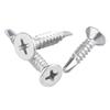 410 Stainless Steel Cross Countersunk Head Self-Tapping Screws, M2.9-M4.2, Flat Head, Self-Drilling, Swallowtail.