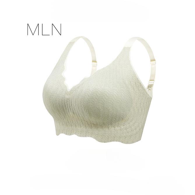 Εσώρουχα με δαντέλα από βαμβακερό φούσκα, χωρίς ατσάλινο δαχτυλίδι, μαλακή στήριξη Αντιχαλαρωτική αθλητική αναπνοή και άνετο σουτιέν