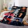 1Pc Bangtan Boys Urban Elegance Blanket Soft Throw Blanket For Home Bedroom Bed Sofa Travel Office Solid Christmas Blanket