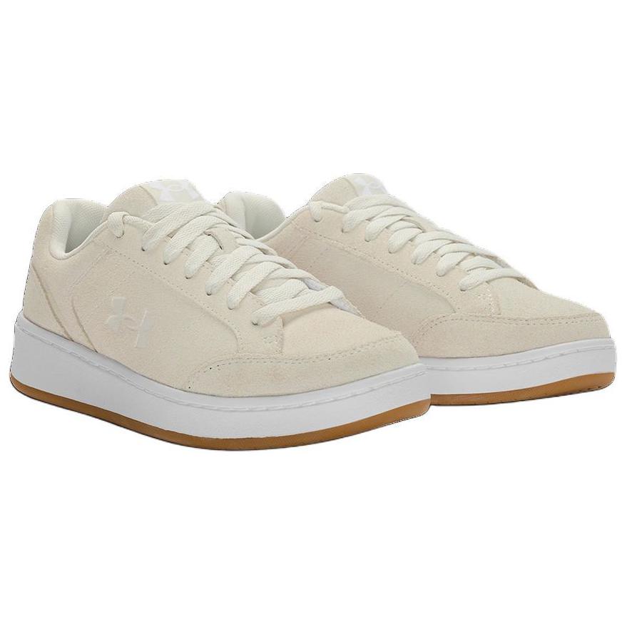 Under Armour Official Suede White Quartz Women Sneakers Cream 3028636-100