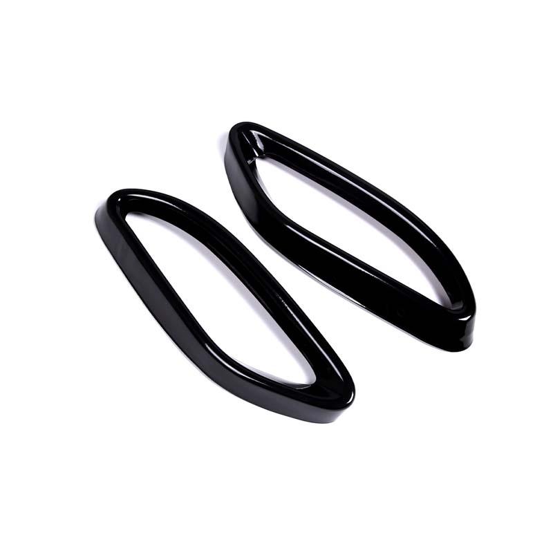 For Mercedes Benz GLC A B C E Class X253 W205 W213 W176 W177 W246 W247 2016- Car Exhaust Pipe Cover Trim Car Accessories