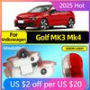 BGC1 GOLF 4 5 6 7 Hot 2026 For VW VOLKSWAGEN 2Pcs LED Car Decor Door 3D Ghost Shadow Projector Courtesy Lights For VW Touran Golf MK3