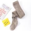 Kids' Spring & Autumn Leggings and Girls' Tights with Baby Spring Socks - Solid Colors, Class A Quality