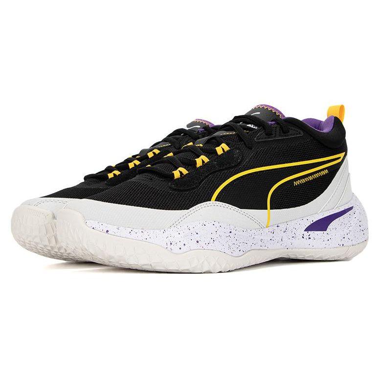 Puma Playmaker Spray - Lakers Unisex Sneakers Black Jet-Black Cloud-Dandelion 388467-02