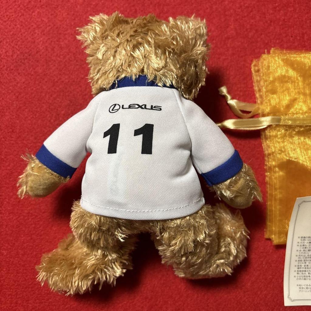 [USED] Lexus Original Mini Teddy Bear (Soccer) Plush Toy