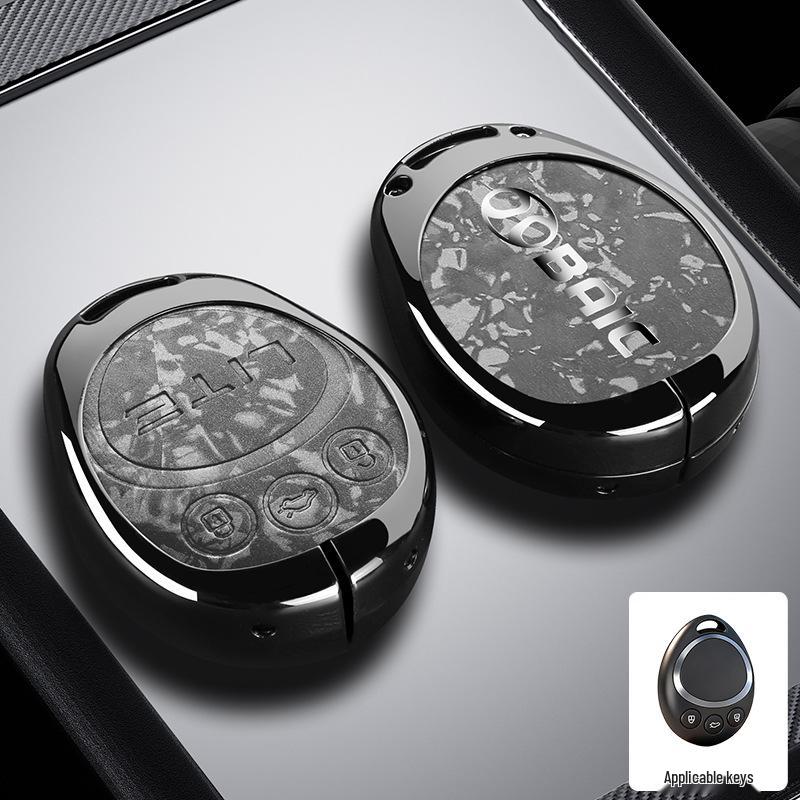 BAIC Senova D50 Key Case: Compatible with Beijing U7/EX5/X3 Metal Protective Shell LITE-R300