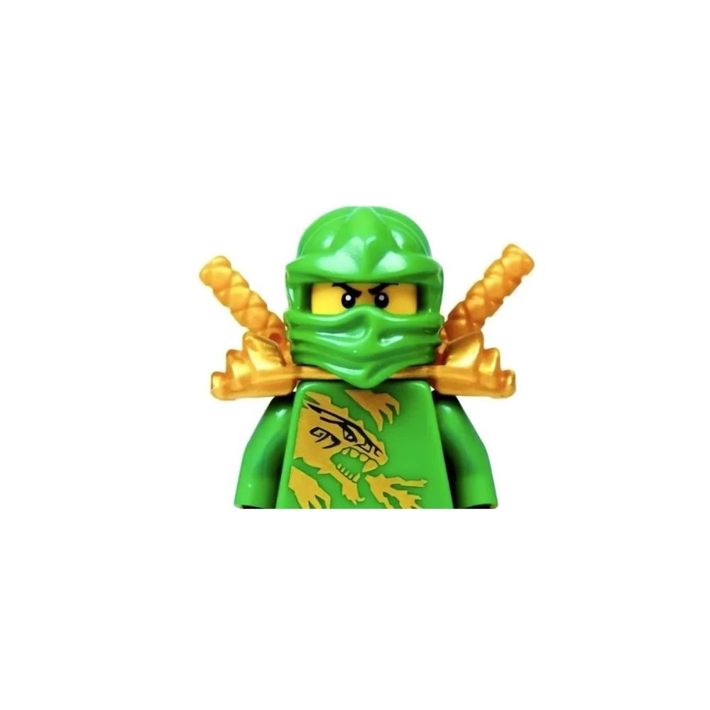 8cm Ninja Set Building Blocks Woodfire Dragons Forbidden Five Mini Action Figure Toys