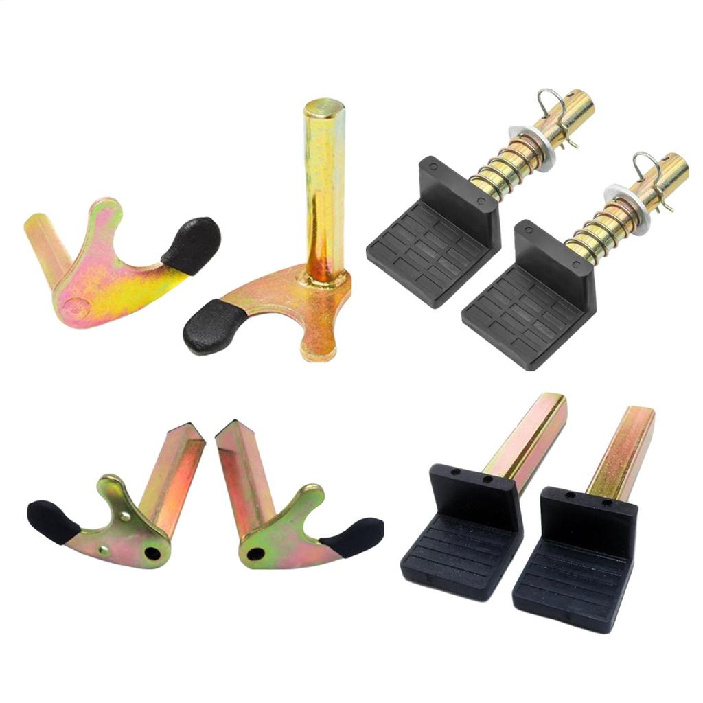 Motorcycle Parking Stand Hooks U / L-style Motorcycle Paddock Stand Attachments Support Frame Swingarm Spool Slider Lift Stand