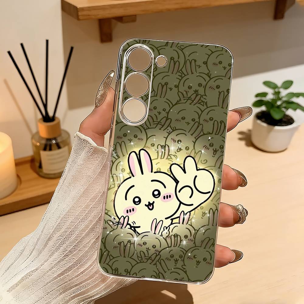 Cute C-C-Chiikawas Phone Case For Samsung Galaxy A71,A70,A52,A51,A40,A30 Transparent Cover