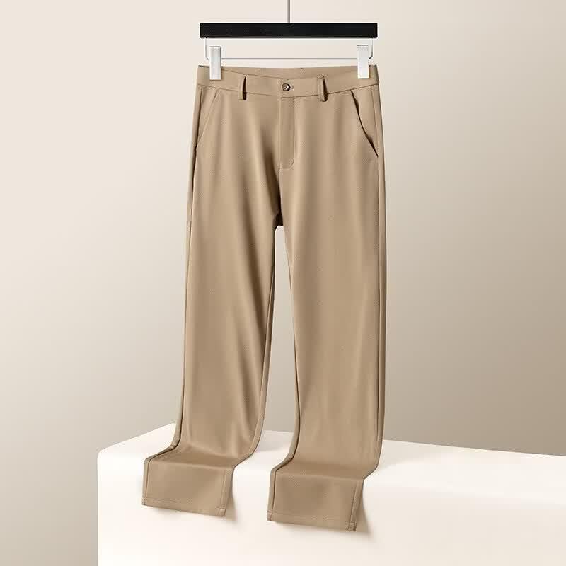 VEE KELLEN Men's Ice Silk Straight Leg Casual Pants