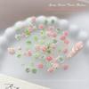 40Pcs Resin Mixed Rose Nail Art Charms Colorful Nail Art Decoration Mini Nail Charms Nail  Accessories