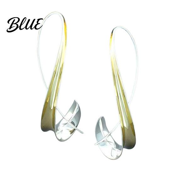 Prom Earrings 1 Pair Women Ear Hook Retro Geometric Alloy
