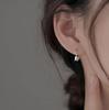 Elegant Tulip Flower Earrings: Light Luxury, Forest Style Ear Hooks