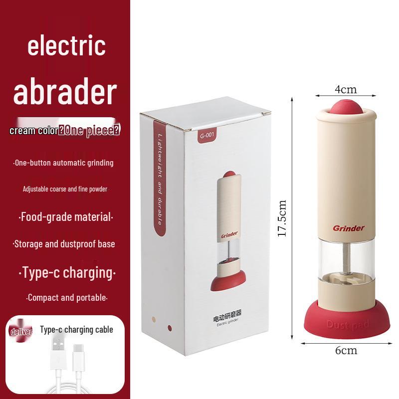 Custom Electric Pepper Grinder for Fresh Seasonings: Sea Salt, Pepper, Sichuan Peppercorns