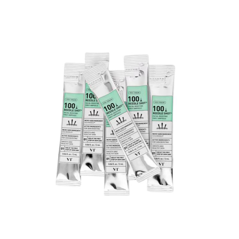 VT Reedle Shot 100 Facial Boosting First Ampoule 2ml × 6pcs