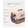 Outdoor Large Plastic Cat CageLarge Airline Pet CageCat Shipping Box Portable Pet Supplies