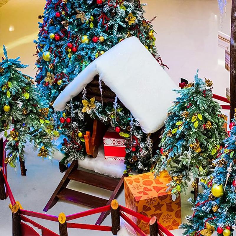 Artificial Simulation Snow Blanket 300x80cm for Christmas Tree and Snow Scene Decoration