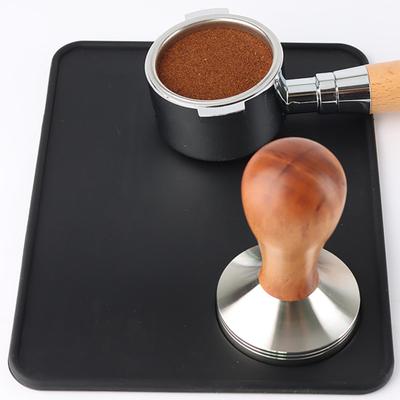 Practical Soft Decorate Non-Slip Non-Slip Coffee Pad Tamp Station for Home Coffee Press Pad