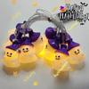 OEING Halloween Skull & Pumpkin LED String Lights