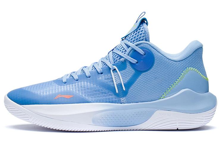 Li Ning SONIC Team LOW Basketball Shoes Men s Low Top Aurora Blue ABPS023-3 45