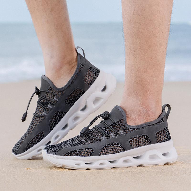 TUINANLE Herren Damen Outdoor Sport Aqua Schuhe Schnelltrocknend Strand Schwimmen Fitness Waten Wandern Wassersportschuhe