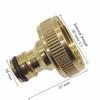 Copper 1''  inch female thread joint Garden Hose Tap Adaptor water systems irrigation  Car Wash  hose connectors fittings